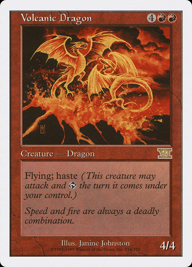 Volcanic Dragon (6ED) (214)
