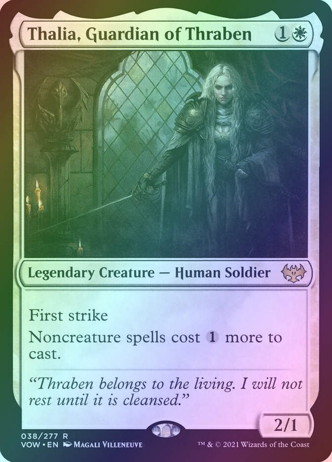 Thalia, Guardian of Thraben (VOW) (38) / Foil