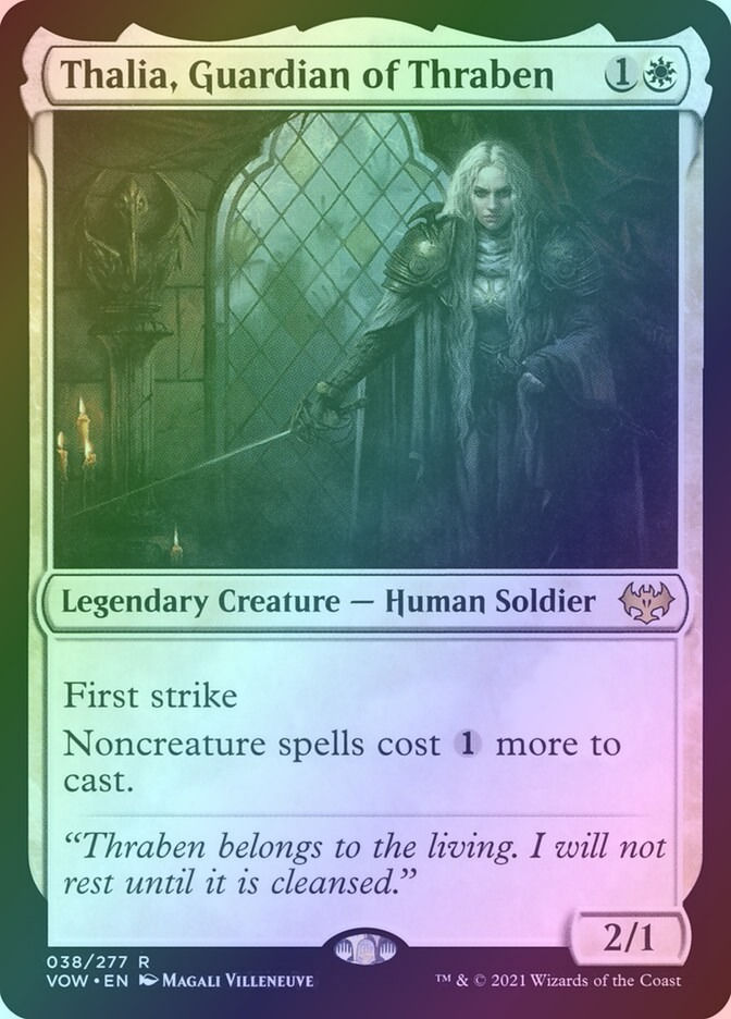 Thalia, Guardian of Thraben (VOW) (38) / Foil