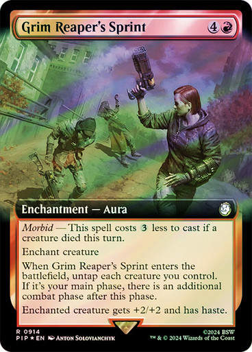 Grim Reaper's Sprint (pip) (914) / Extended Surge Foil