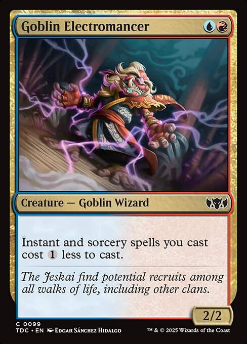 Goblin Electromancer (TDC) (99)