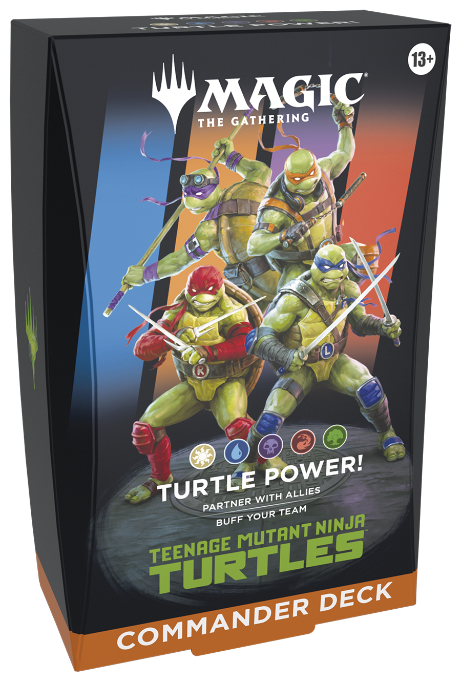 Magic: The Gathering® | Teenage Mutant Ninja Turtles Commander Deck — cara 1 de 2