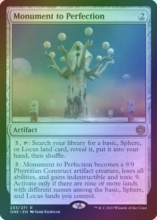 Monument to Perfection (ONE) (233) / Foil