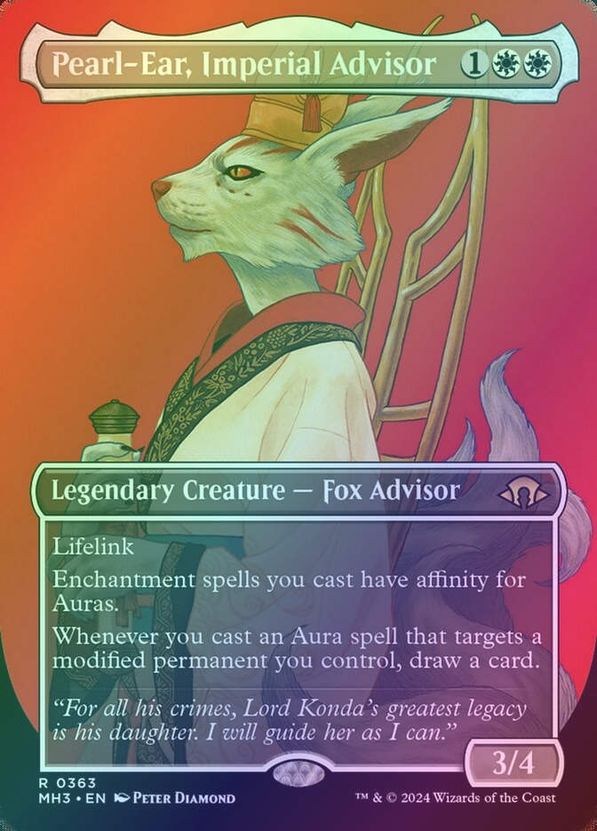 Pearl-Ear, Imperial Advisor (MH3) (363) / Borderless / Foil