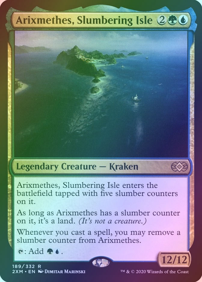 Arixmethes, Slumbering Isle (2XM) (189) / Foil