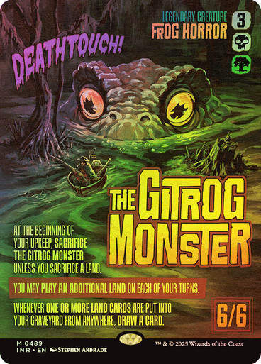 The Gitrog Monster (INR) (489) / Foil / Showcase