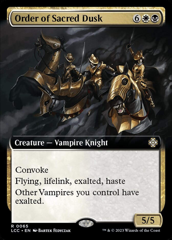 Order of Sacred Dusk (LCC) (65) / Extended Art