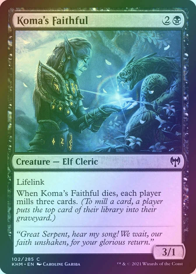 Koma's Faithful (KHM) (102) / Foil