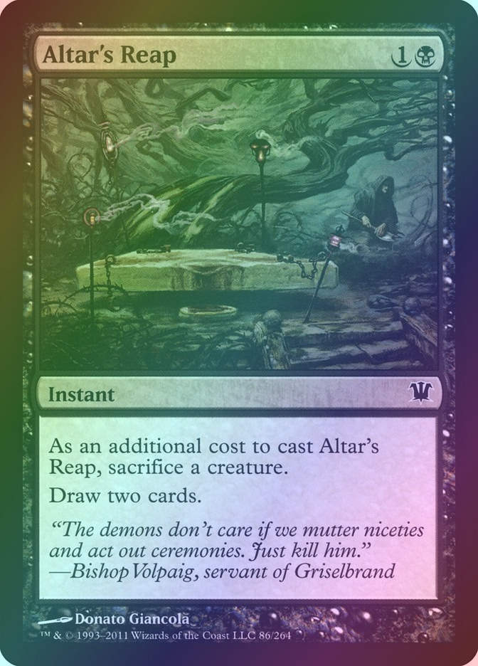 Altar's Reap (ISD) (86) / Foil
