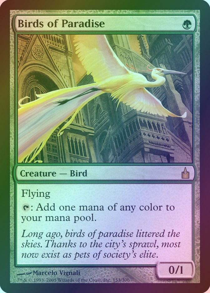 Birds of Paradise (RAV) (153) / Foil