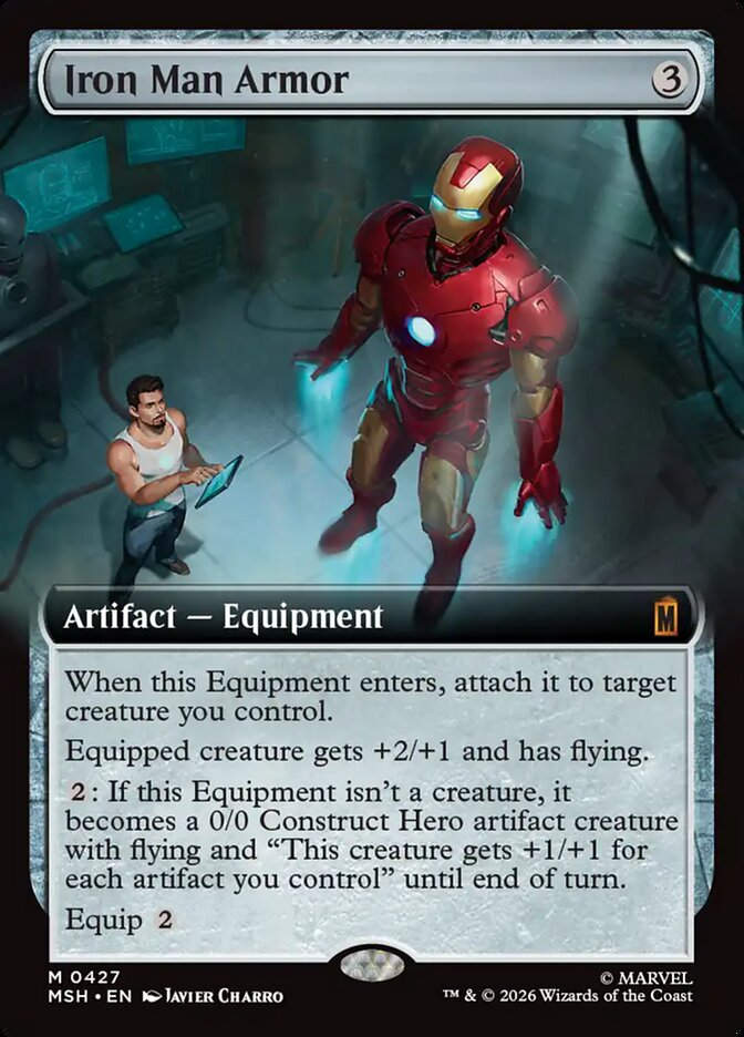 Iron Man Armor (MSH) (427) / Extended Art