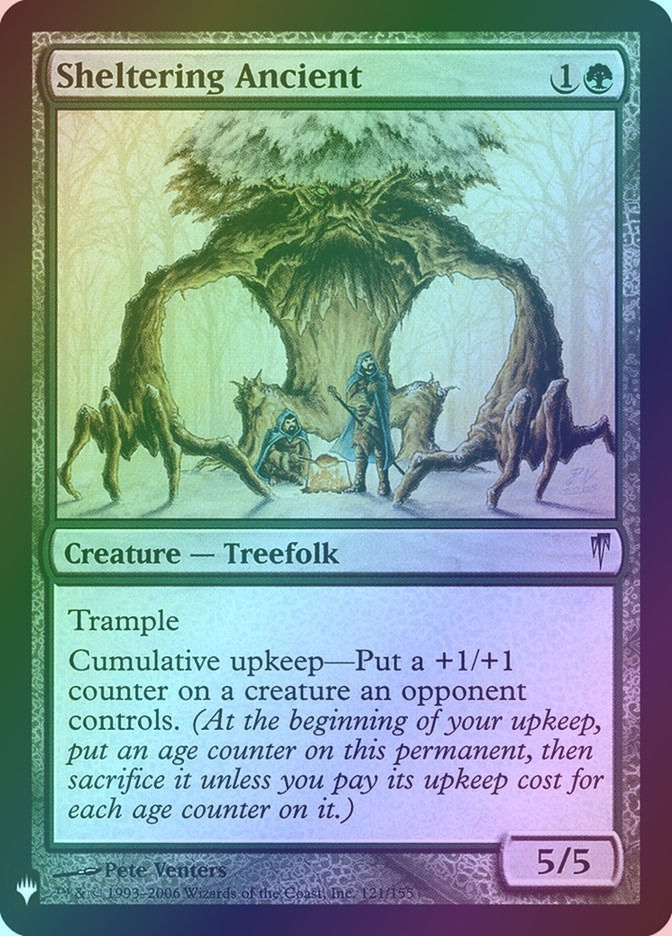 Sheltering Ancient (PLST) (CSP-121) / Foil