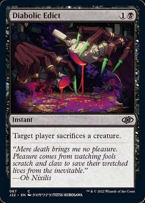 Diabolic Edict (J22))