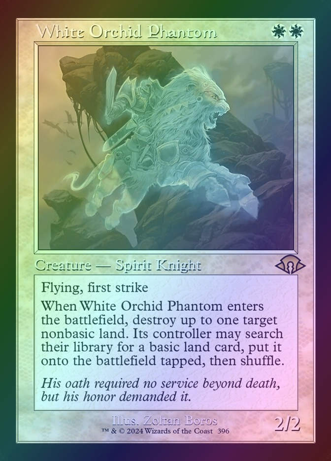 White Orchid Phantom (MH3) (396) / Foil