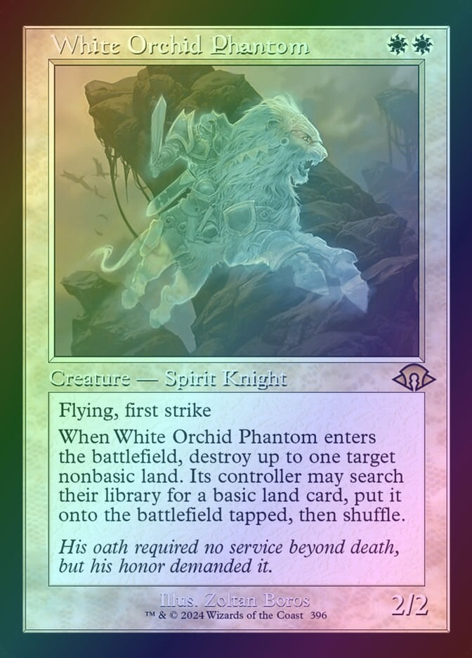 White Orchid Phantom (MH3) (396) / Foil