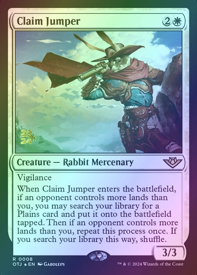 Claim Jumper (POTJ) (8s) / Foil