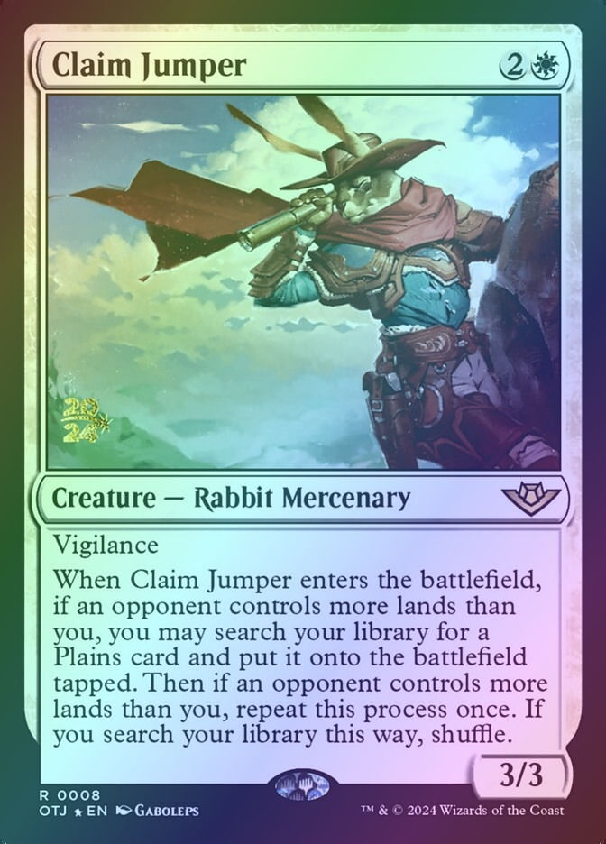 Claim Jumper (POTJ) (8s) / Foil