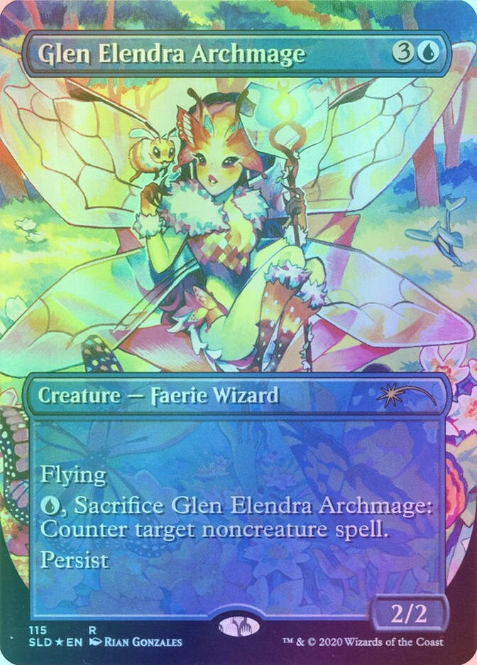 Glen Elendra Archmage (SLD) (115) / Borderless / Foil