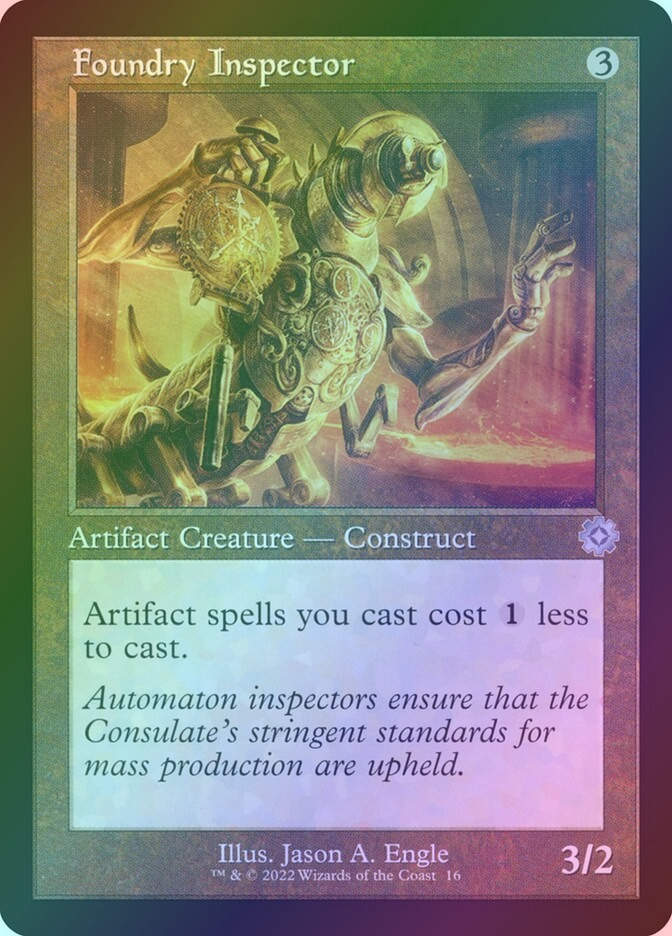 Foundry Inspector (BRR) (16) / Foil