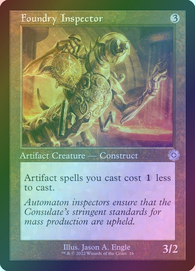 Foundry Inspector (BRR) (16) / Foil