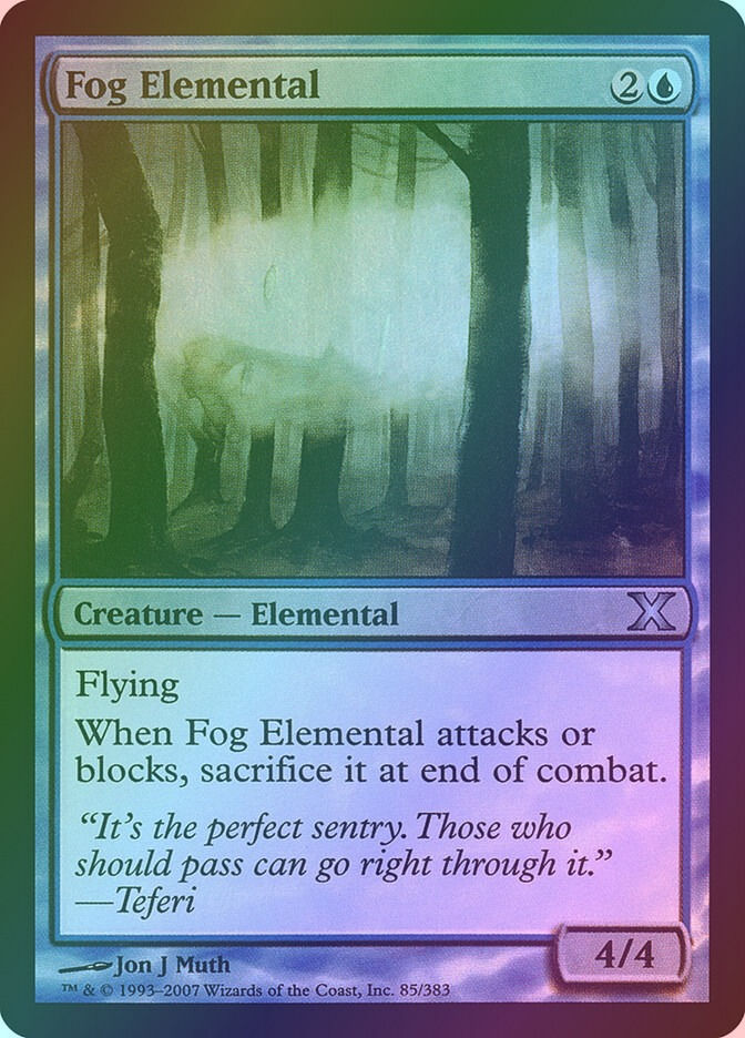 Fog Elemental (10E) (85★) / Foil