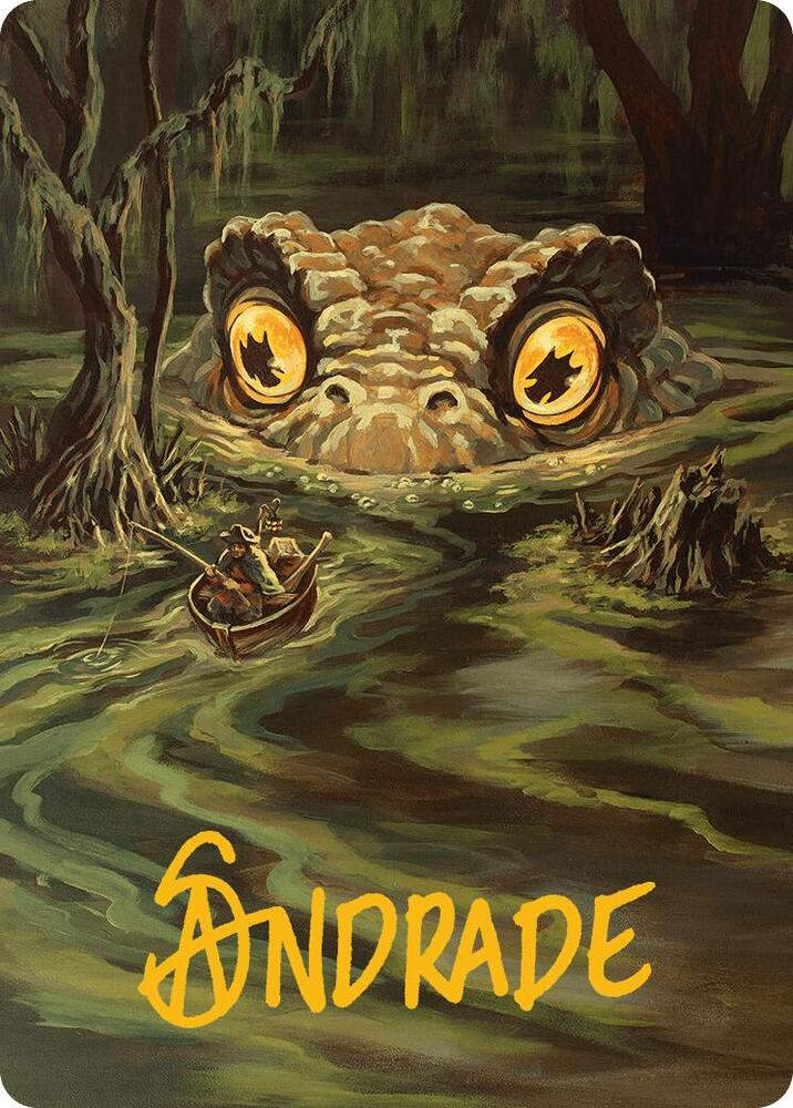 The Gitrog Monster // The Gitrog Monster (AINR) (25) / Art Signature