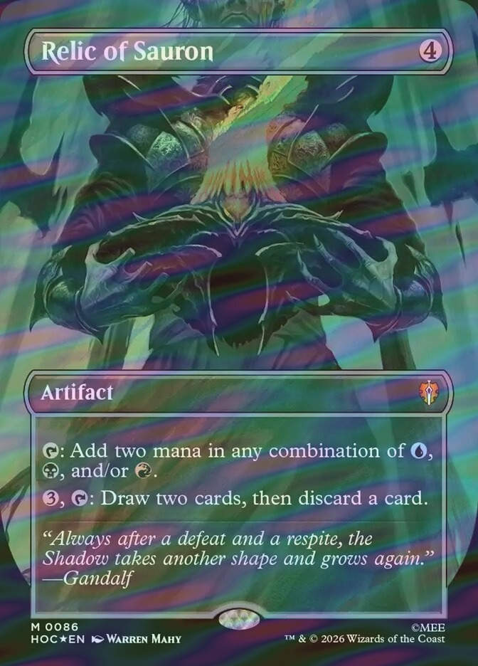 Relic of Sauron (HOC) (86) / Surge Foil