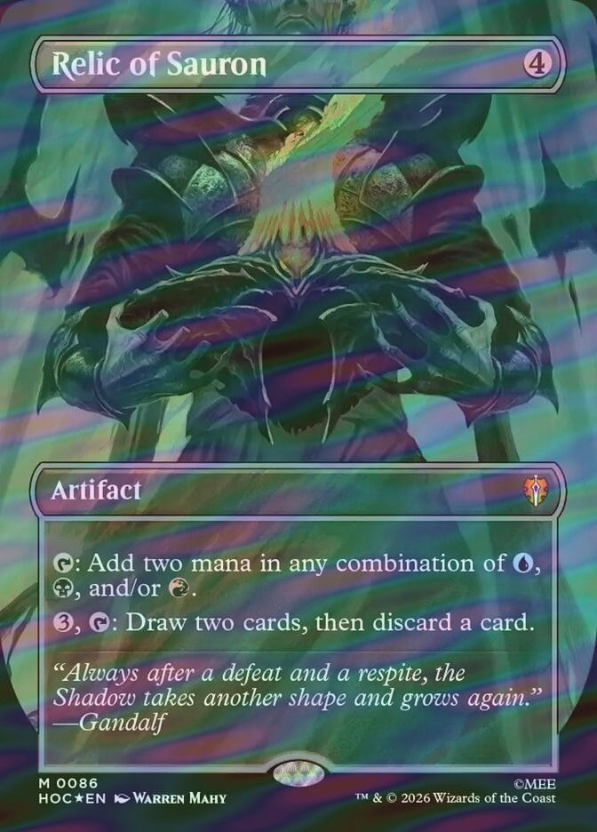 Relic of Sauron (HOC) (86) / Surge Foil