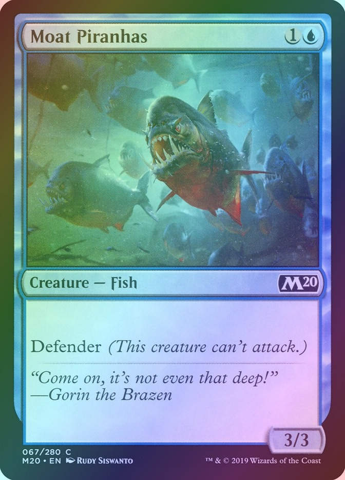 Moat Piranhas (M20) (67) / Foil