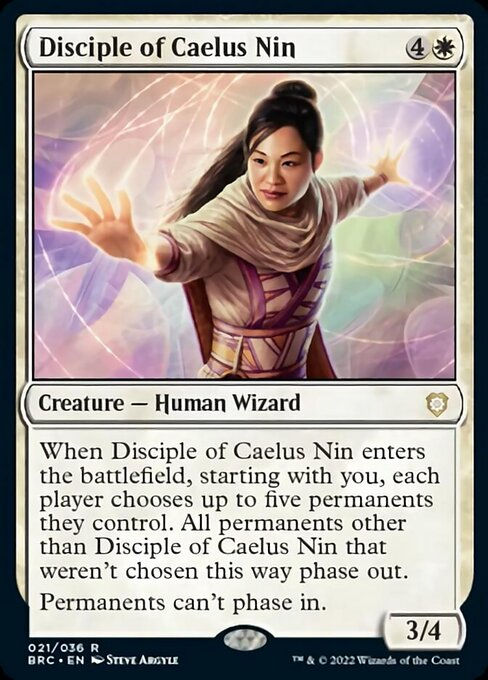Disciple of Caelus Nin (BRC) / Set Booster