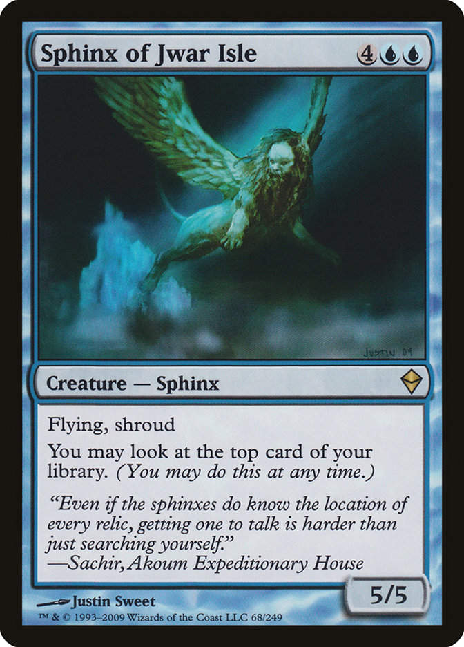 Sphinx of Jwar Isle (zen)