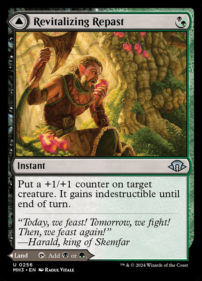 Revitalizing Repast // Old-Growth Grove (MH3) (256) — cara 1 de 2
