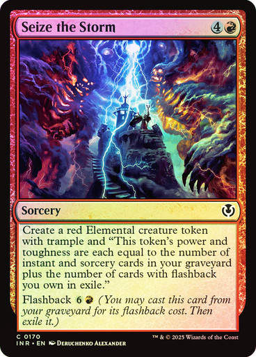 Seize the Storm (INR) (170) / Foil