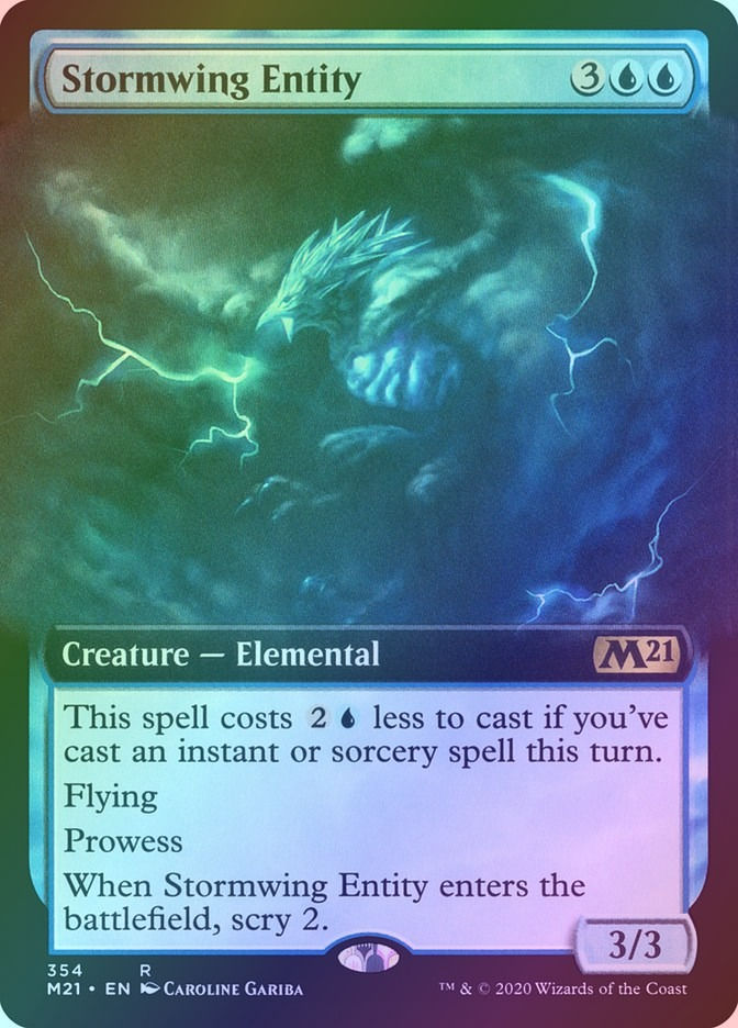 Stormwing Entity (M21) (354) / Extended Art / Foil