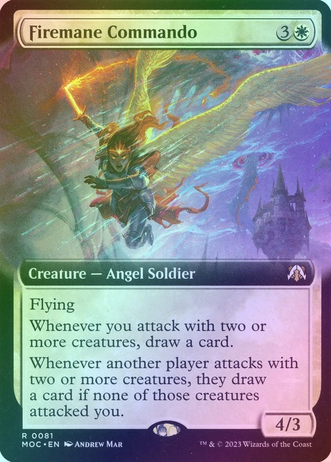 Firemane Commando (MOC) (81) / Extended Art / Foil