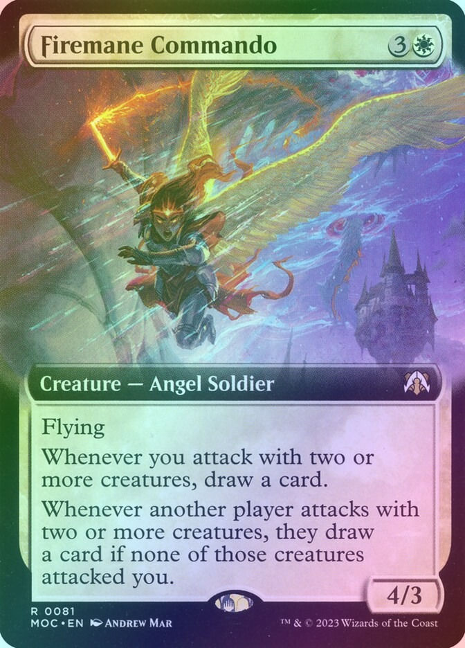 Firemane Commando (MOC) (81) / Extended Art / Foil
