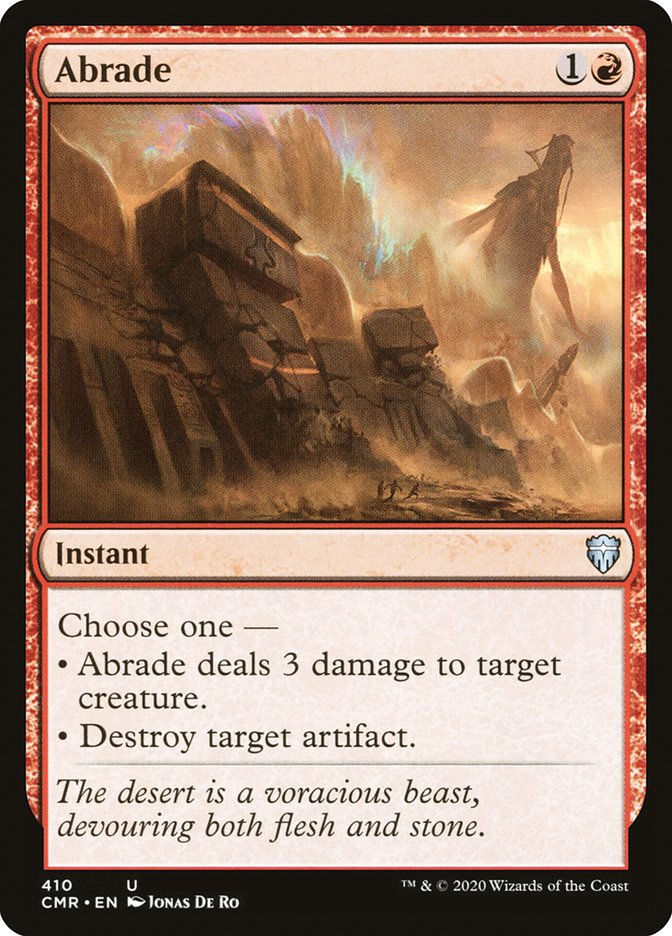 Abrade (CMR) (410)