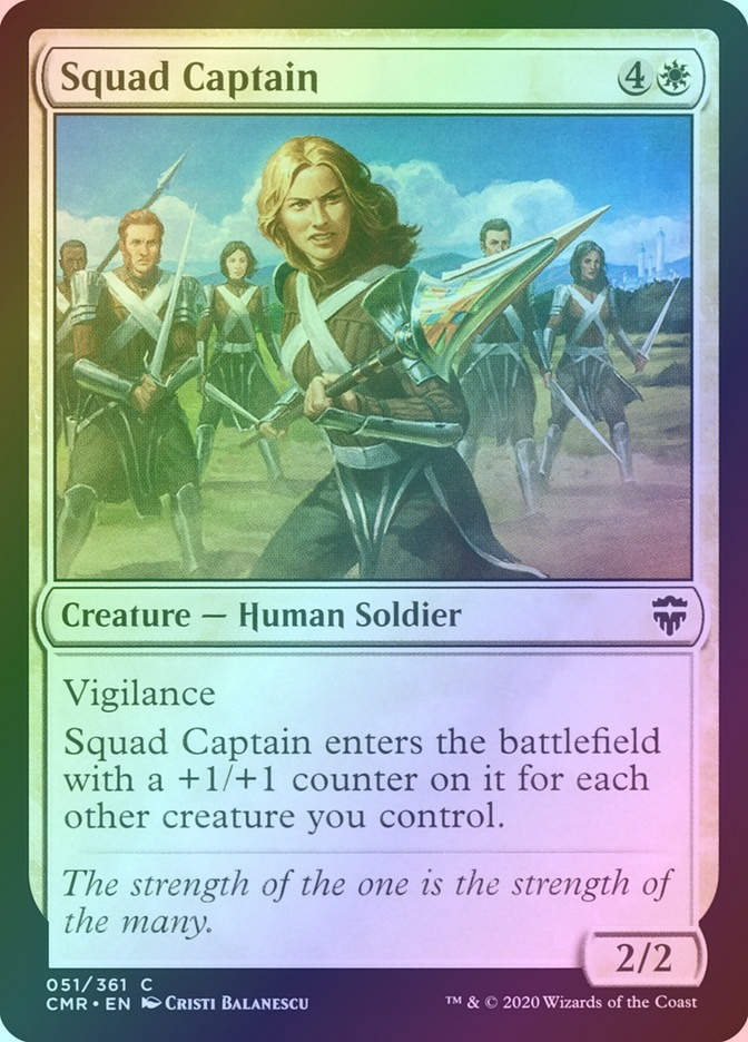 Squad Captain (CMR) (51) / Foil