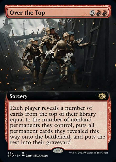 Over the Top (BRO) / Extended Art