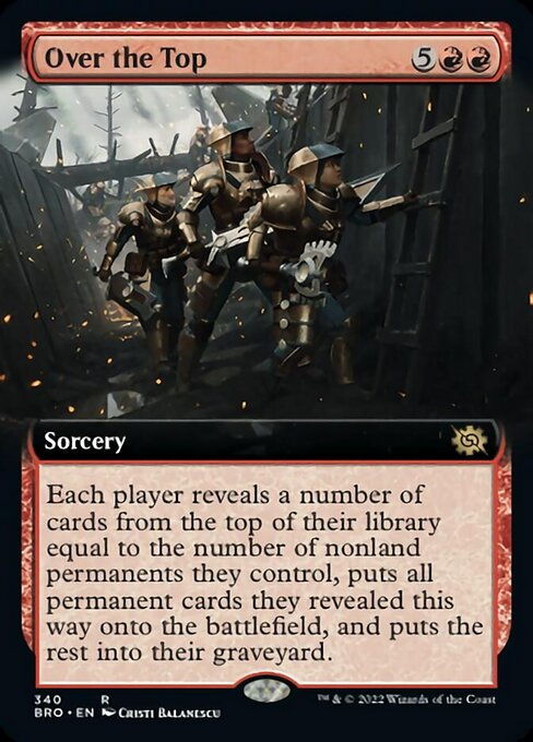 Over the Top (BRO) / Extended Art