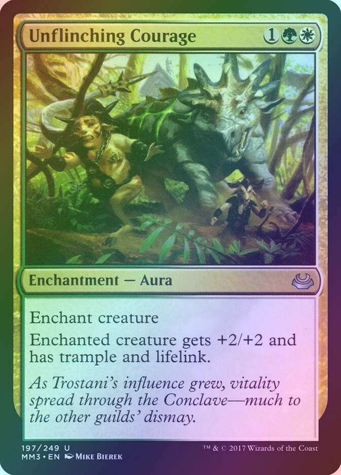 Unflinching Courage (MM3) (197) / Foil