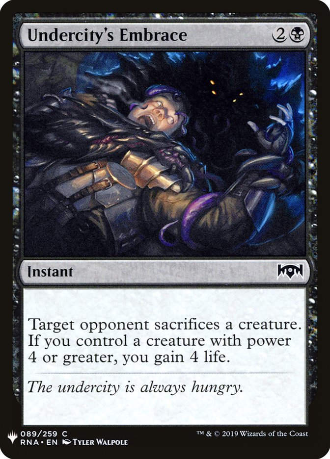 Undercity's Embrace (MYS)