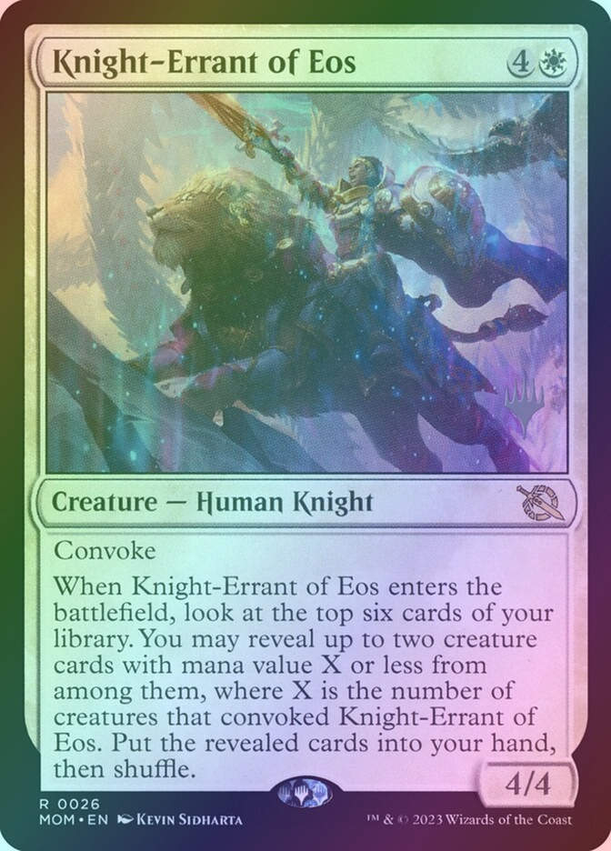 Knight-Errant of Eos (PMOM) (26p) / Foil