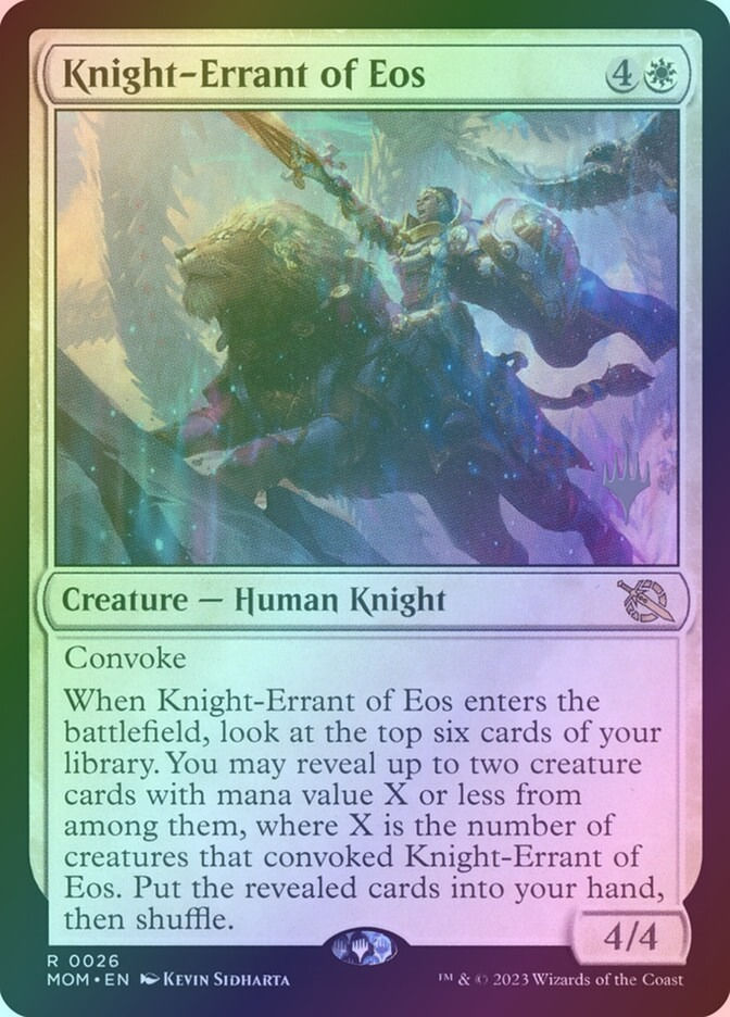 Knight-Errant of Eos (PMOM) (26p) / Foil