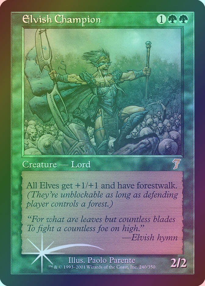 Elvish Champion (7ED) (240★) / Foil
