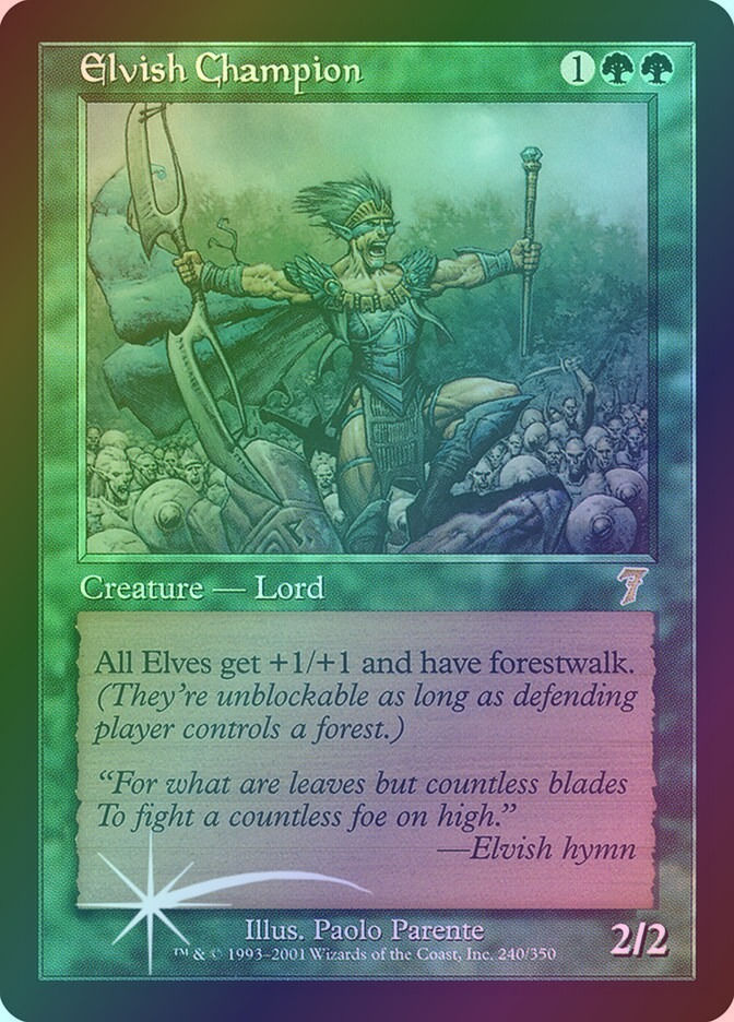 Elvish Champion (7ED) (240★) / Foil