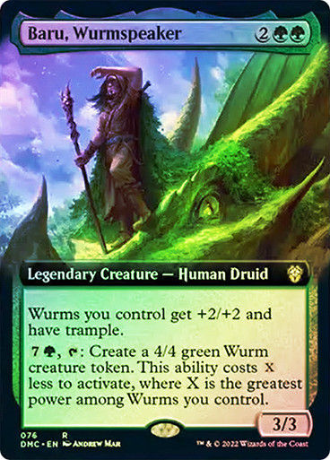Baru, Wurmspeaker (DMC) / Extended Art Foil