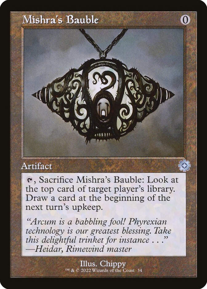 Mishra's Bauble (BRR) (34)
