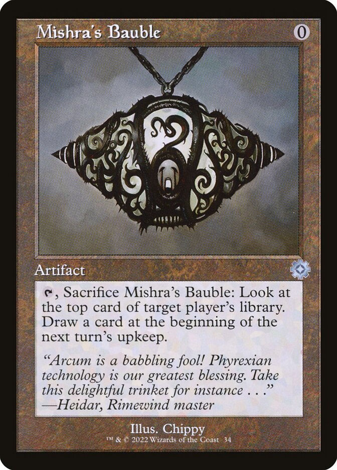 Mishra's Bauble (BRR) (34)
