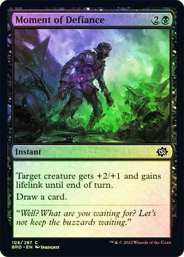 Moment of Defiance (BRO) / Foil